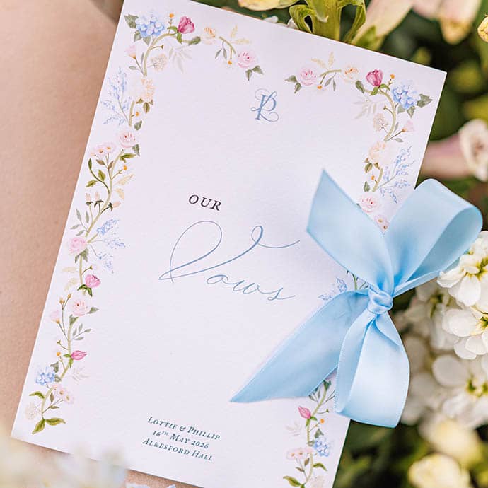 Alresford Hall Wedding Vows