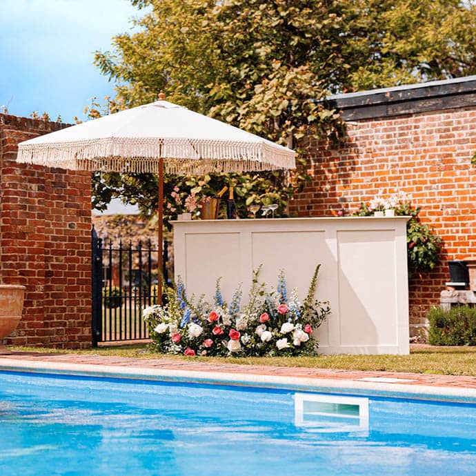 Alresford Hall Poolside Party Bar