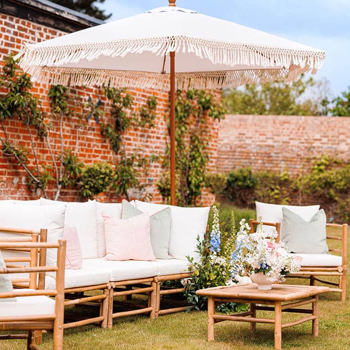Alresford Hall Poolside Party Seating