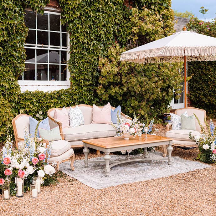 Alresford Hall - Sensory Reception - Outdoor Wedding - Camellio Wedding Planning and Events - Essex Wedding Planner