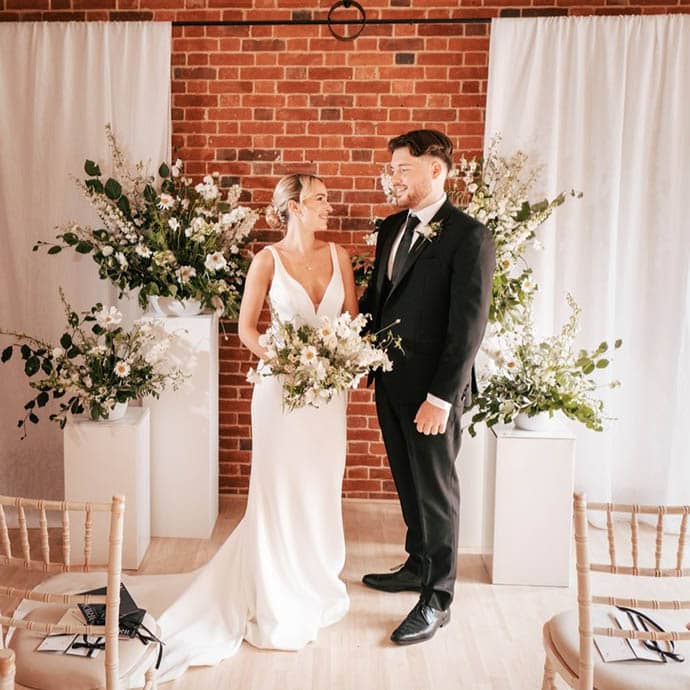 A Contemporary Romance: Modern Minimalism Meets Countryside Charm at Barnfield Weddings - Camellio Wedding & Event Planning - Essex Wedding Planner - Suffolk Wedding Planner