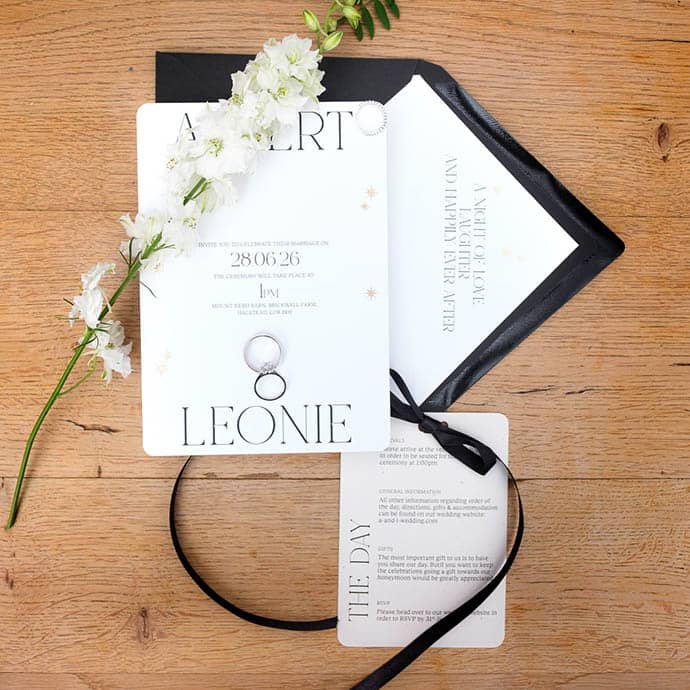 Wedding Invitation by Studio L.E.L.