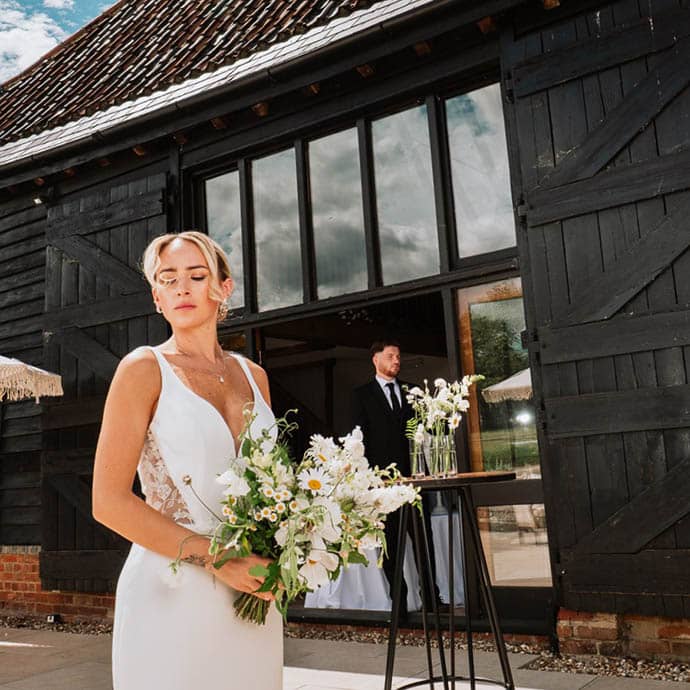 Elegant Wedding Reception on the Patio - Camellio Wedding & Event Planning - Essex Wedding Planner - Suffolk Wedding Planner