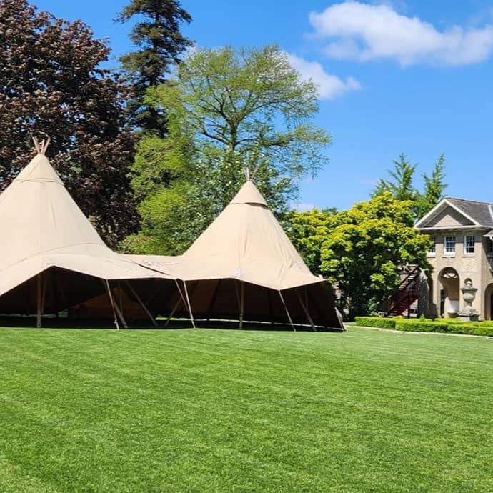 Wedding Marquee - Tipi from Coast To Coast Tipis - Camellio Wedding Planning and Events - Essex Wedding Planner
