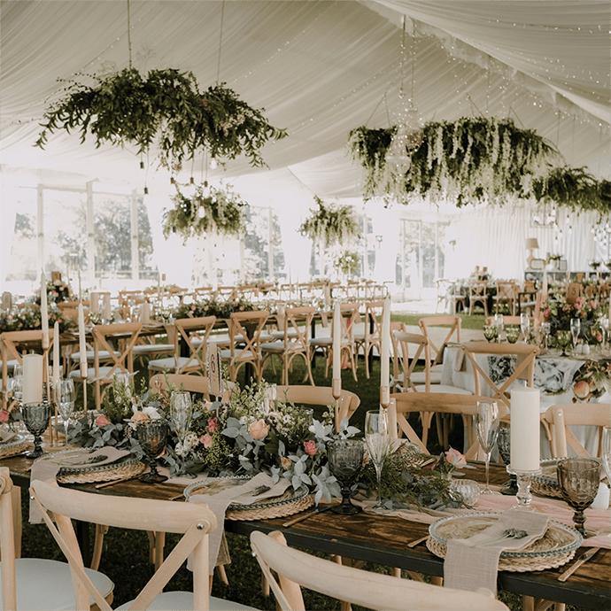 Wedding Marquee - Clearspan Marquee - Camellio Wedding Planning and Events - Essex Wedding Planner