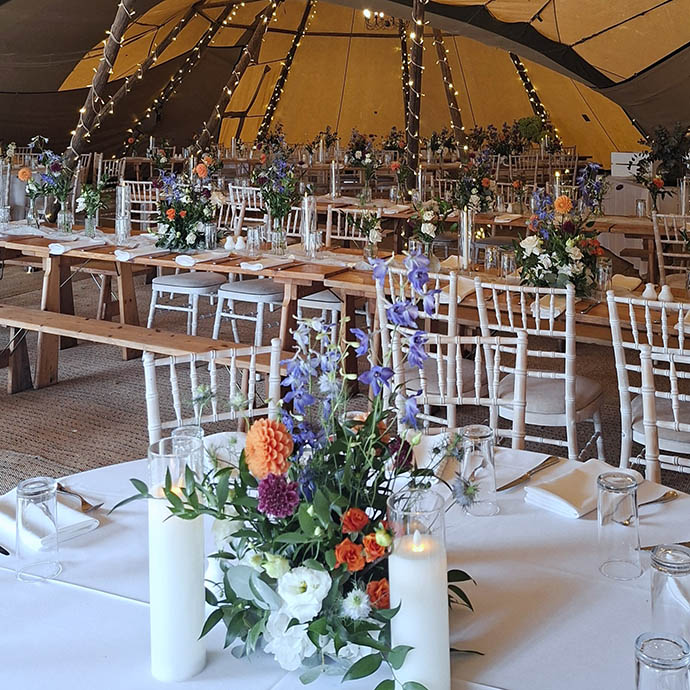 Summer Tipi Wedding - Essex Wedding Planner - Suffolk Wedding Planner
