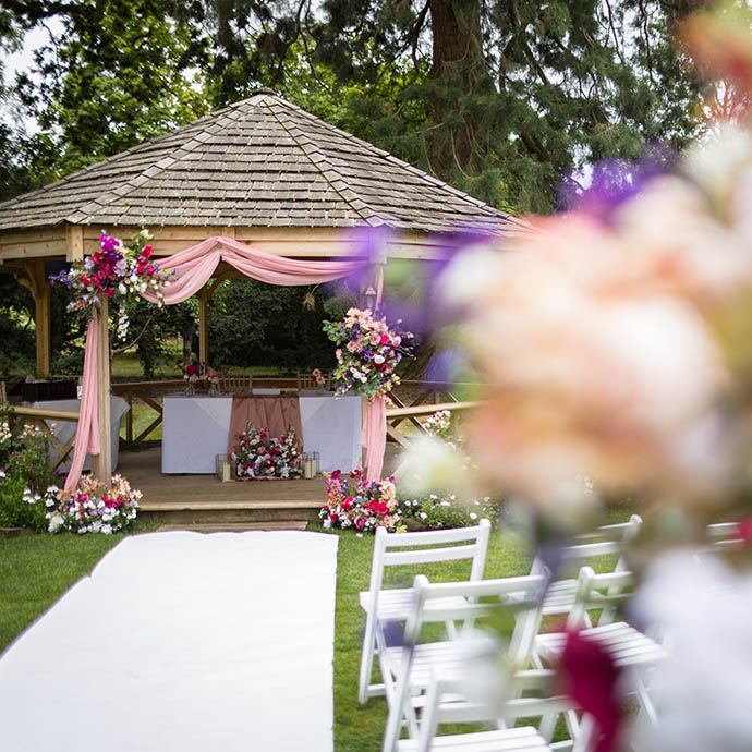 Summer Outdoor Wedding Ceremony at Mulberry House - Camellio Wedding & Event Planning - Essex Wedding Planner - Suffolk Wedding Planner