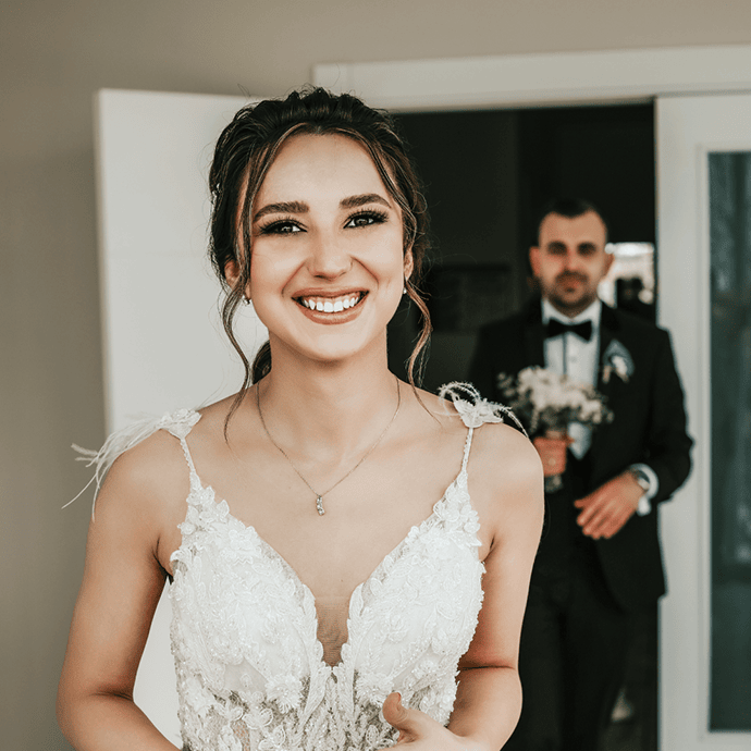 The First Look Bride and Groom - Planning A Sensory Wedding - Sight - Camellio Wedding Planning and Events - Essex Wedding Planner - Suffolk Wedding Planner