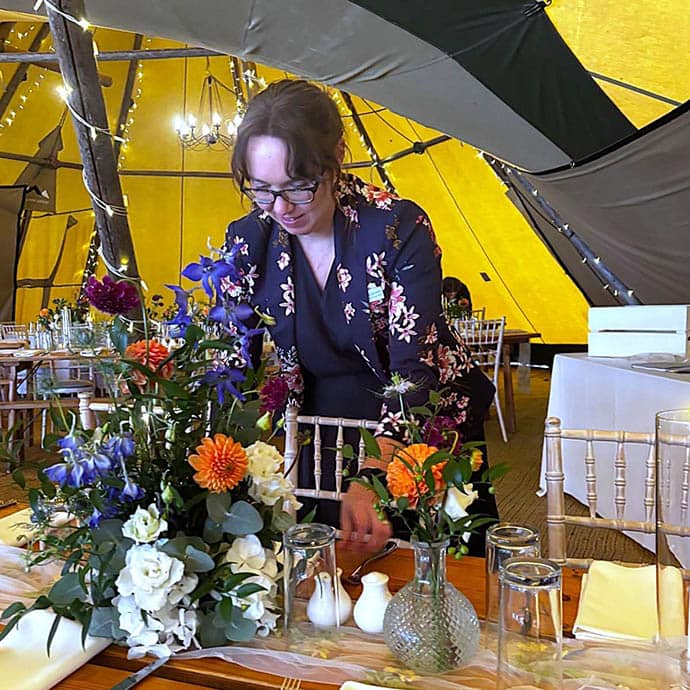 Wedding-Day set-up with a Wedding Coordinator - Camellio Wedding & Event Planning - Essex Wedding Planner - Suffolk Wedding Planner