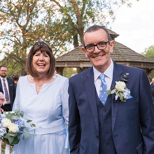 Happy couple J & D celebration at Pontlands Hotel, Great Baddow Chelmsford - Camellio Wedding Planning and Events - Essex Wedding Planner