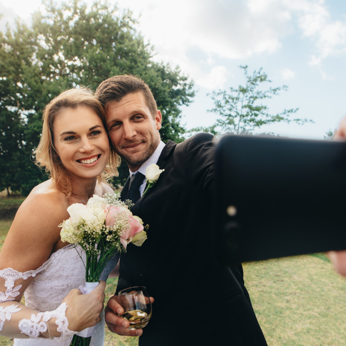 The humble and classic selfie stick - Camellio Wedding Planning and Events - Essex Wedding Planner