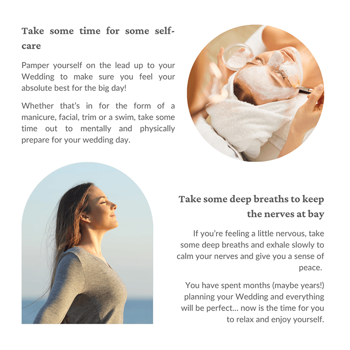 Top Tips for the week before your Wedding - Camellio Wedding Planning and Events - Essex Wedding Planner