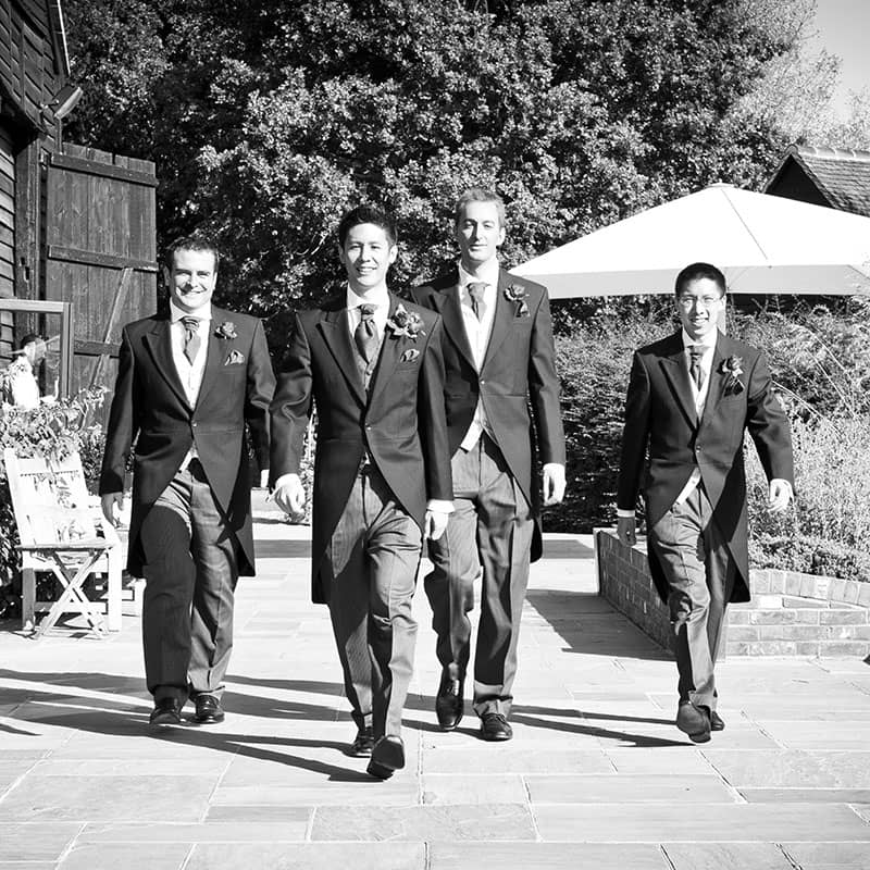 Groomsmen - Camellio Wedding Planning and Events - Essex Wedding Planner
