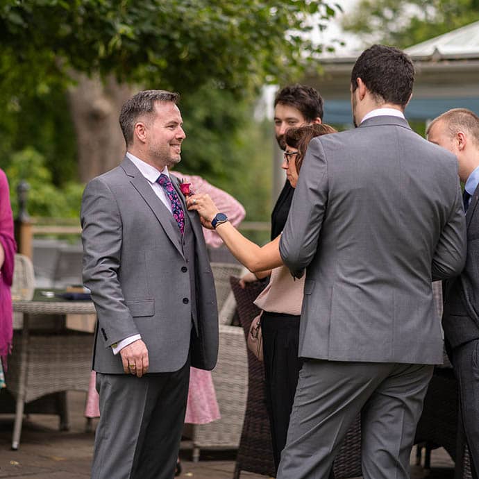 A helping hand on your wedding day - your wedding day security - Camellio Wedding Planning and Events - Essex and Suffolk Wedding Planner