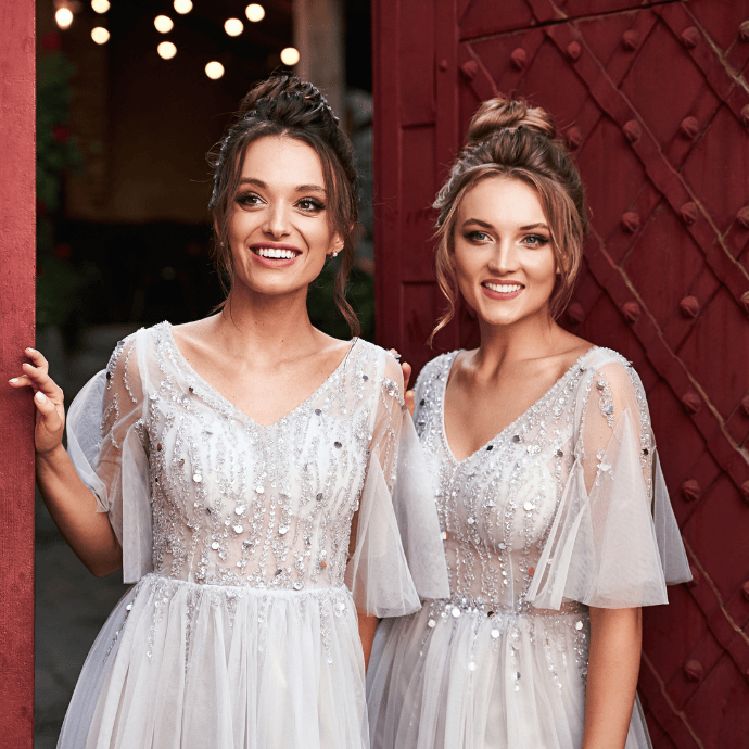 Winter Weddings sparkly dresses - Camellio Wedding Planning and Events - Essex Wedding Planner