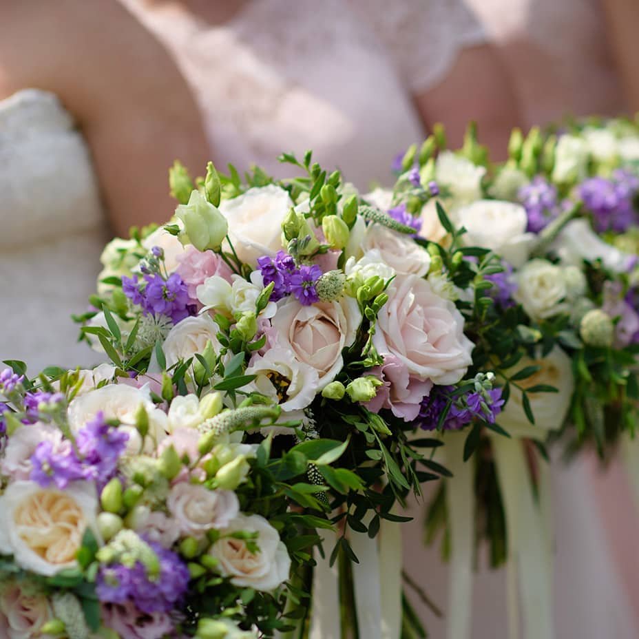 Bride and Bridesmaids flower bouquet